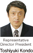 president Toshiyuki Kondou